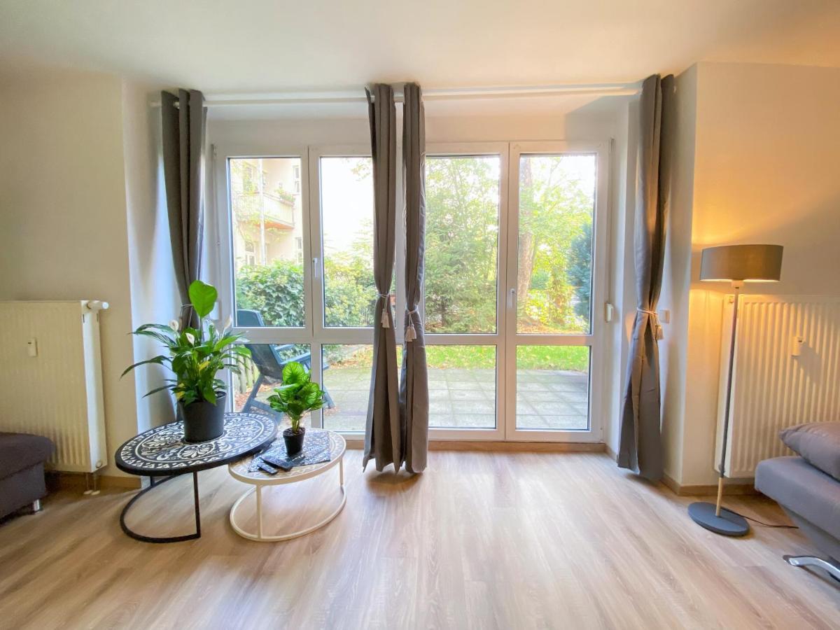 Wohlfuehl-Apartment Mit Kostenfreier Tiefgarage, Wifi & Terrasse Leipzig Eksteriør bilde